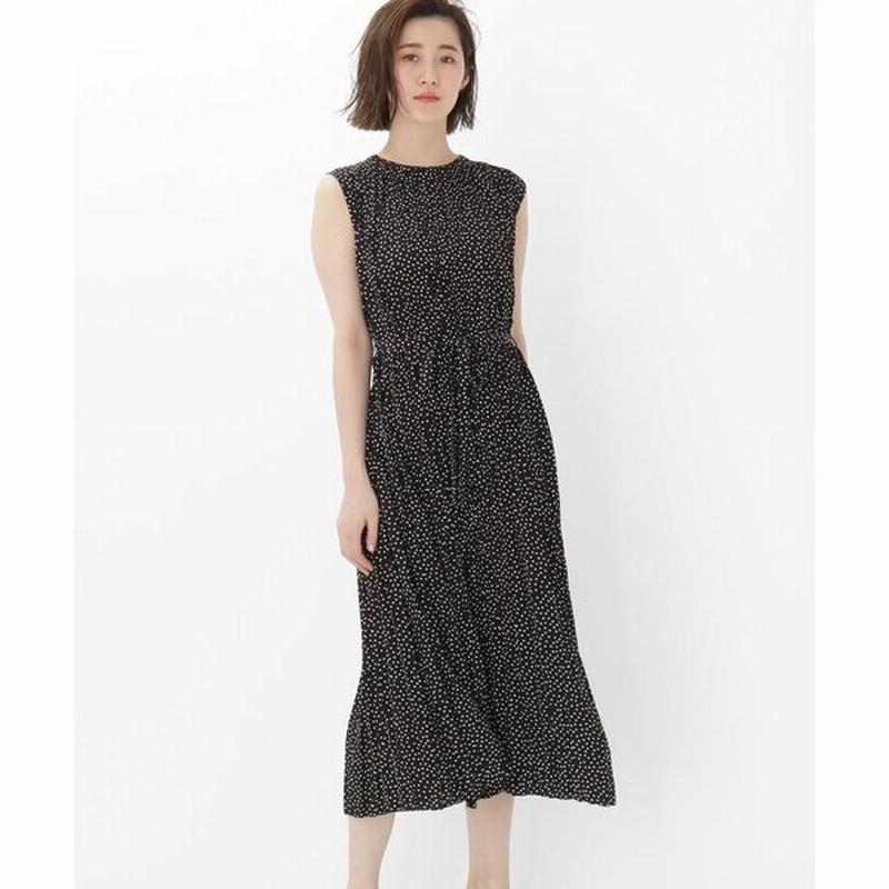 Dressterior ドレステリア 洗える ランダムドットワッシャープリーツワンピース 通販 Lineポイント最大0 5 Get Lineショッピング
