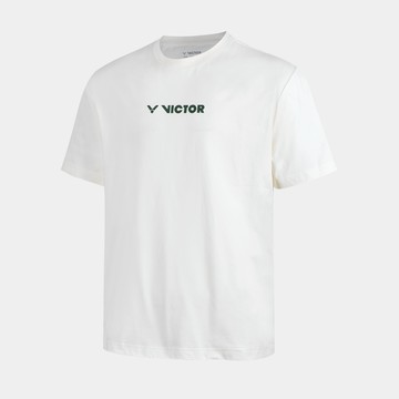 VICTOR 日日羽球日系列T-Shirt 中性款 T-2602EIBDL L/香草白