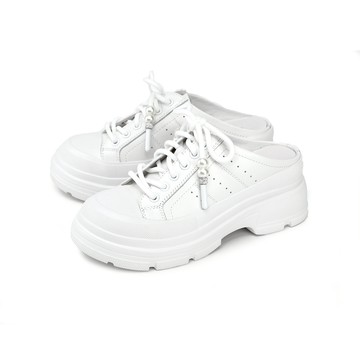 零碼特賣★Sabon休閒厚底穆勒鞋 白色 (10851355)