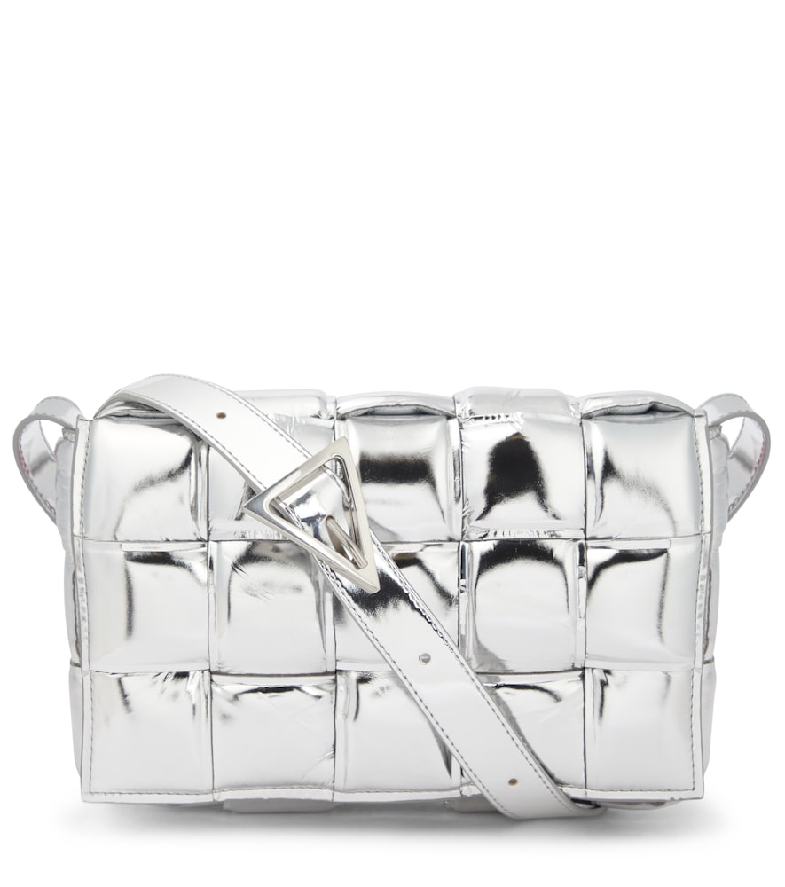 Padded Cassette leather shoulder bag