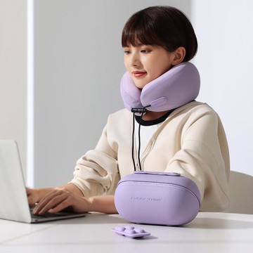 EVERY THINK ｜ 旅行出遊三件組 (捲捲U型枕+好眠眼罩+降噪耳塞)  附專屬收納包 時尚出行 多色可選