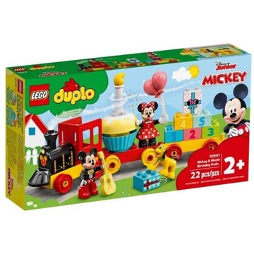 磚星球〡10941 得寶系列 米奇&米妮生日火車 Mickey & Minnie Birthday Train