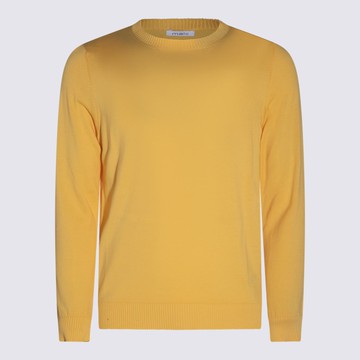 Malo Yellow Cotton Knitwear