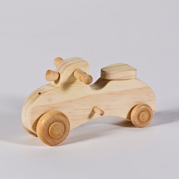 原木玩具摩托車