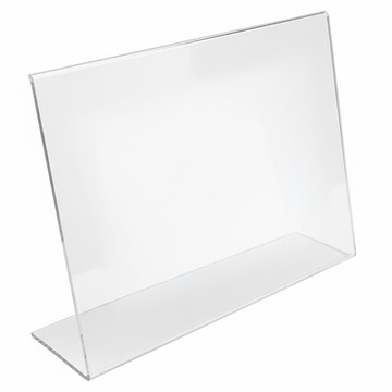 Life 徠福 L型壓克力商品標示架 橫式 NO.1208  A3(42 x 30 x 9.5cm x 厚2mm)  1個  635g