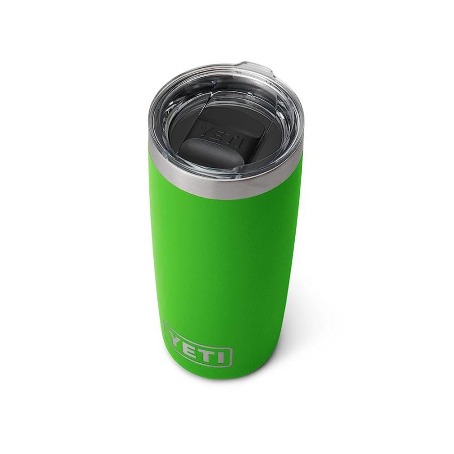 YETI RAMBLER 10 OZ TUMBLER, STAINLESS STEEL, VACUUM INSULATED WITH MAGSLIDER LID, CANOPY GREEN