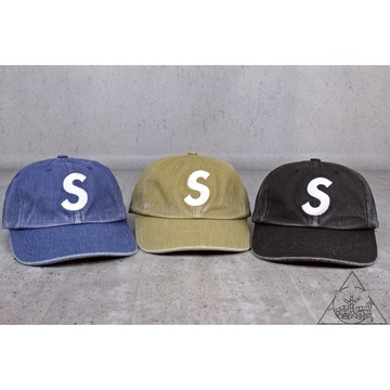 【HYDRA】Supreme Pigment Canvas S Logo 6-Panel 水洗 老帽【SUP567】