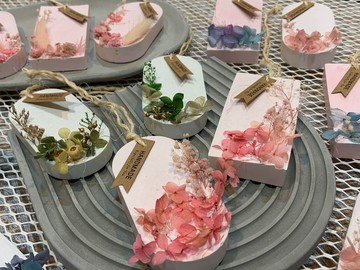 乾燥花擴香石大款 香氛磚 森林香氛 客製化 生日禮物 婚禮小物