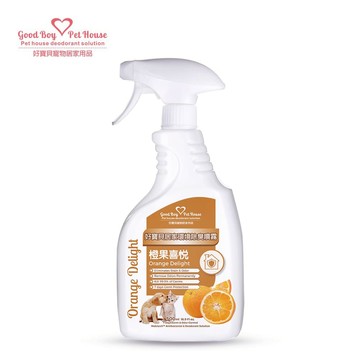 【GBPH好寶貝】寵物居家織品環境速乾除臭噴霧－橙果喜悅 500ml