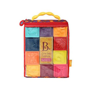 B. Toys 123捏捏樂 軟積木 感統玩具 邏輯