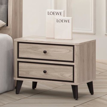 【Homelike】 喜家居二抽床頭櫃(2236)