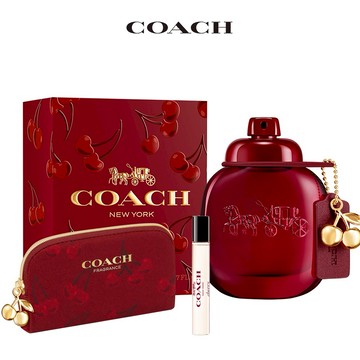 新品【COACH】時尚櫻桃香精50ml(贈隨機香水筆7.5ml.附禮袋)