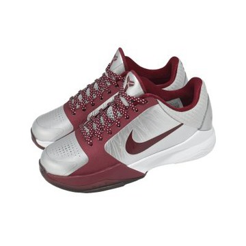 Nike 籃球鞋 Kobe V GS 大童 女鞋 紅 銀 曼巴 高中配色 緩震 HM9522-001