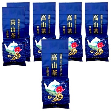 台灣精品茶葉 松柏嶺 冬片四季文市2兩  75g  1入  6包