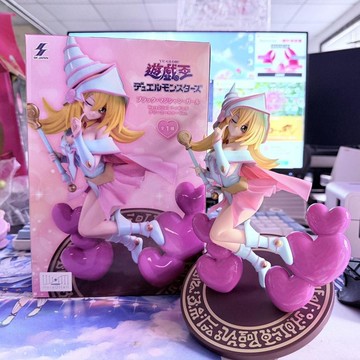 日版現貨遊戲王 黑魔導女孩 奶油色Ver.景品手辦擺件 送禮全新