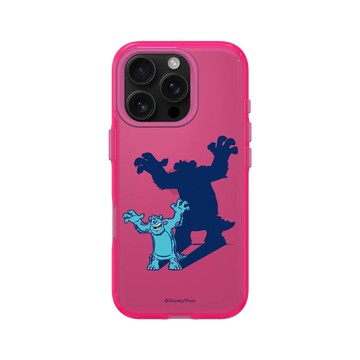 iPhone 16 Pro Clear 粉漾桃 - 迪士尼-皮克斯 PIXAR - Ahhhh! 毛怪