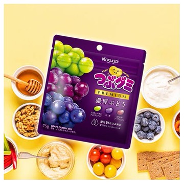 Kasugai 春日井~脆皮軟糖(75g)濃厚葡萄味