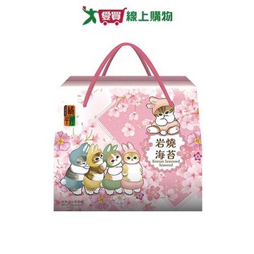 橘平屋岩燒海苔禮盒貓福珊迪50.4G【愛買】