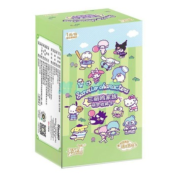 ✅店家嚴選 ⑦天鑒賞✅正版卡遊三麗鷗家族卡片萌夢典藏卡經典包活力菲林動漫周邊一整盒