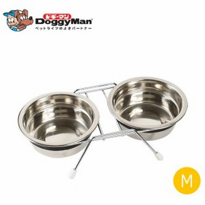 ドギーマン ツインディッシュ M ■ 犬用品 ペット 用品ペットグッズ