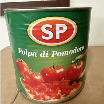 <附發票>Stephen義式餐廳食材廣場蕃茄切角SP2.5kg罐