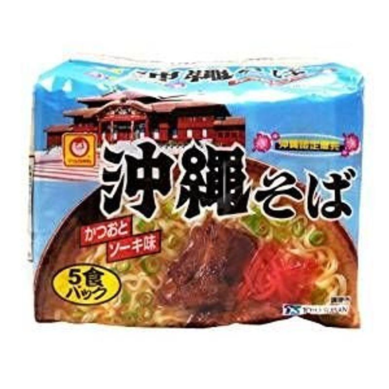 マルちゃん沖縄そば かつおとソーキ味 5食パック×2