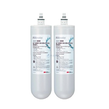 【3M】 HCR-05 櫥下型雙效淨水系統專用濾心HCR-F5二入特惠組【過濾+軟水｜一支抵多支，有效除氯、鉛、汞、水垢】【3M授權經銷】