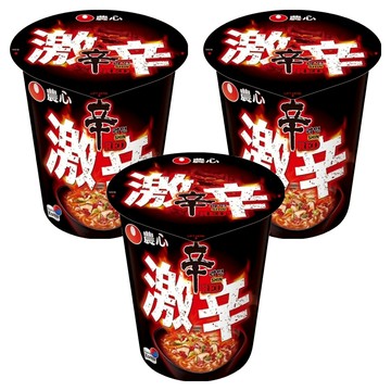 NONGSHIM 農心 激辣辛杯麵 68g  3入