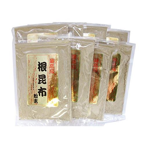 最高級 根昆布粉末 100g 8袋セット (ねこあし根昆布粉末) 強い粘りとまろやかな甘みが特徴の猫足昆布を粉末にしました 水に溶かすだけでネコ足根こ