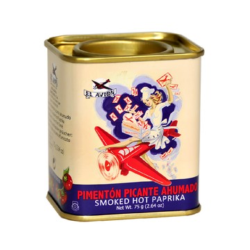 EL AVION 香料航家 天然煙燻辣味紅椒粉 復刻限量版 75g  1罐