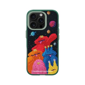 iPhone 16 Pro Clear 憂墨綠 - TAKUMA FUJISAKI 藤崎琢磨 - space mythology