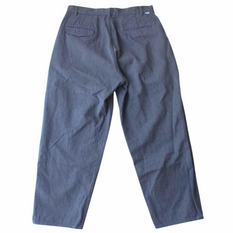 GRAPHPAPER グラフペーパー 20SS GM201-40095B COLORFAST DENIM 2 TUCK