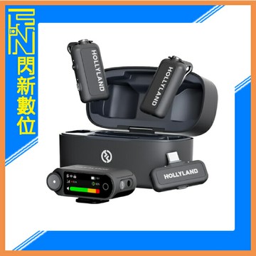 Hollyland LARK MAX 2 Combo 全能版 無線麥克風 (公司貨)太空灰