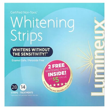 Lumineux Oral Essentials, 無害認可美化牙貼，28 片