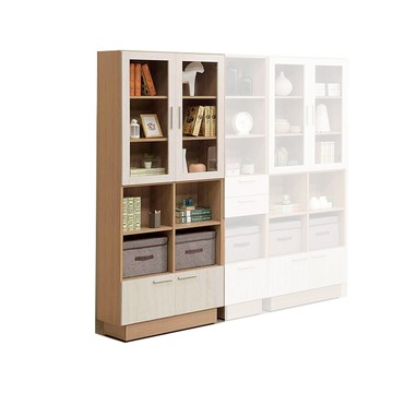 喬圓2.7*7尺四門書櫃