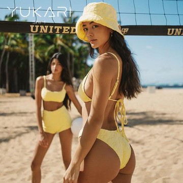 (免運)Yukari swim分體泳衣女2026年新款度假比基尼小胸聚攏三點式泳裝