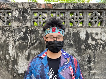 男生頭帶 / 一片式髮帶 / 忍者貓