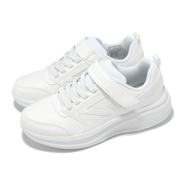 [ACS] Skechers 休閒鞋 Go Run Elevate 2 中大童 白 魔鬼氈 緩衝 運動鞋 404052LWHT