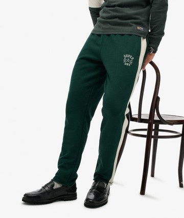 Superdry Men's Athletic Club Joggers Green Size: L
