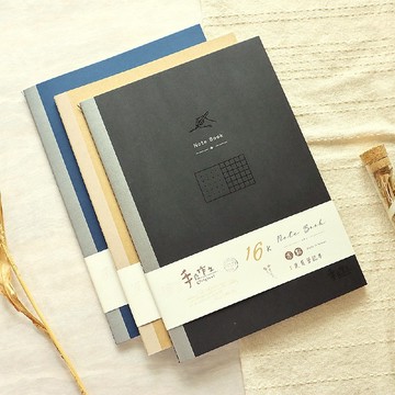 手作之 / 16K 方點定頁筆記本 (3色)