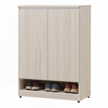 文創集 艾蘿2.7尺二門鞋櫃-80x40x113cm免組