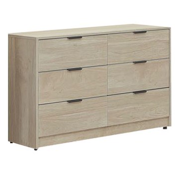 文創集 珊可4尺六抽斗櫃-121x40x78cm免組