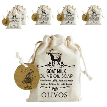 OLIVOS 奧莉芙的橄欖手工皂 羊奶橄欖油手工皂 滋潤透亮  150g  6個