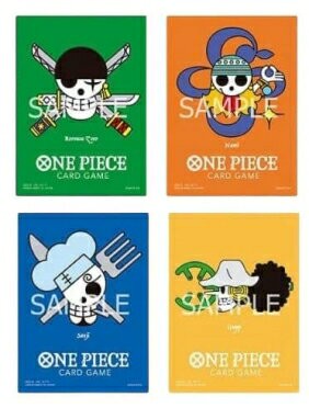 海賊王 航海王 卡牌遊戲 豪華亞光限定卡套 VOL.2 四款同捆組 高雄龐奇桌遊 正版桌遊專賣 熱門桌遊商品