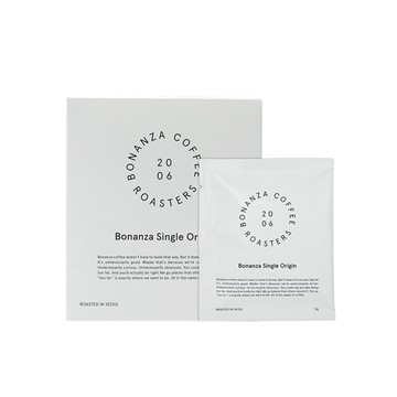 BONANZA Drip Bag #Single Origin 5ea