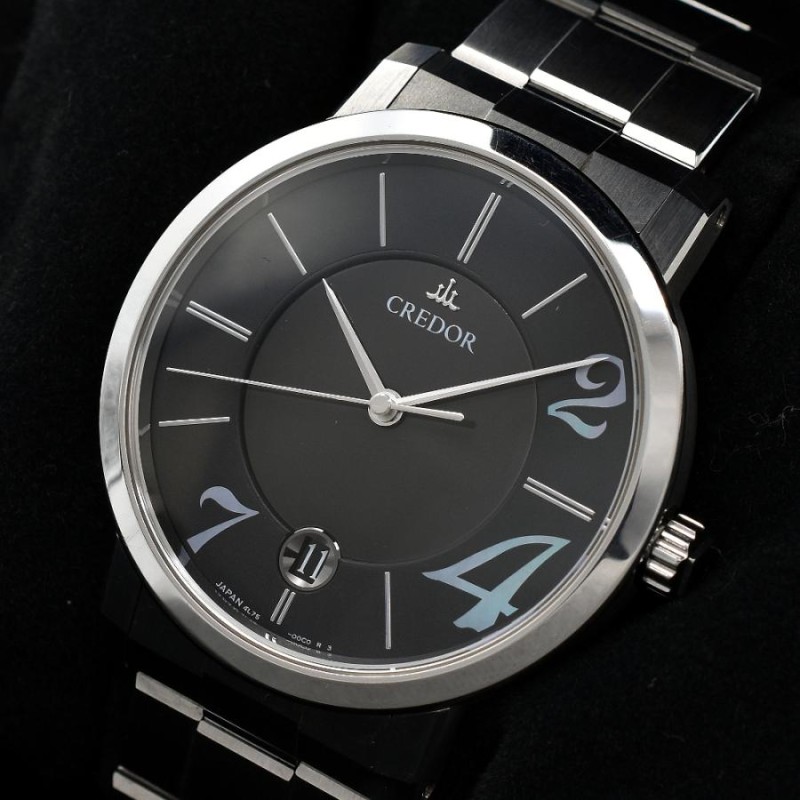 美品 SEIKO セイコー クレドール 裏スケ 4L75-00C0 自動巻き メンズ  