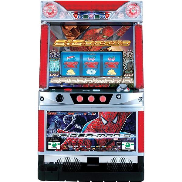 データカウンター１Aサミー　スパイダーマン３R　実機　データカウンター付きフルセット