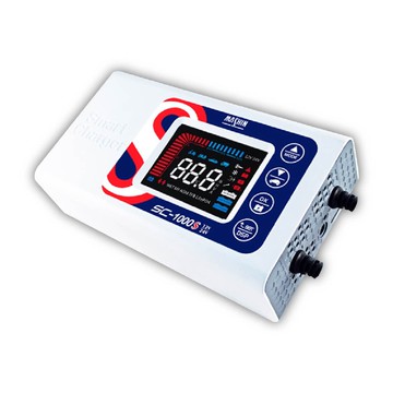 真便宜 MASHIN麻新 SC-1000S 智能型鉛酸/鋰鐵電瓶充電器