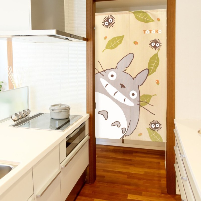 となりのトトロ のれん 間仕切り 目隠し タペストリー TOTORO ジブリ まっくろくろすけ 日本製 可愛い キャラクター 模様替え 新居 おしゃれ  通販 LINEポイント最大0.5%GET | LINEショッピング