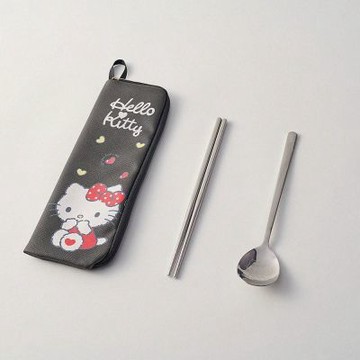 SANRIO-三麗鷗系列簡易餐具組-兩入組